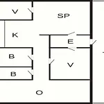 5 Person Holiday Home In Romo Casa de Férias Toftum (Syddanmark)